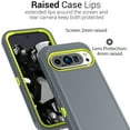 thumbnail image 5 of CoverON For Goolge Pixel 9a Case, Military Grade Heavy Duty Full Body Rugged Phone Cover, Gray, 5 of 8