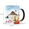 thumbnail image 3 of RKSTN Water Bottles Couple Color Changing Mug Interesting Hot Water Temperature Gradient Coffee Breakfast Tea Ceramic Cup Cups for Cold Water Drinks, Sports,School, 3 of 5