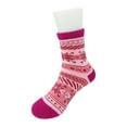thumbnail image 4 of Wrapables Children's Thick Winter Warm Wool Socks (Set of 6), Snowflakes M, 4 of 9