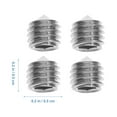 thumbnail image 3 of Shisuyan 250pcs Hex Screws Stainless Steel Internal Hex Screws Pointed Hex Screws Kit, 3 of 8
