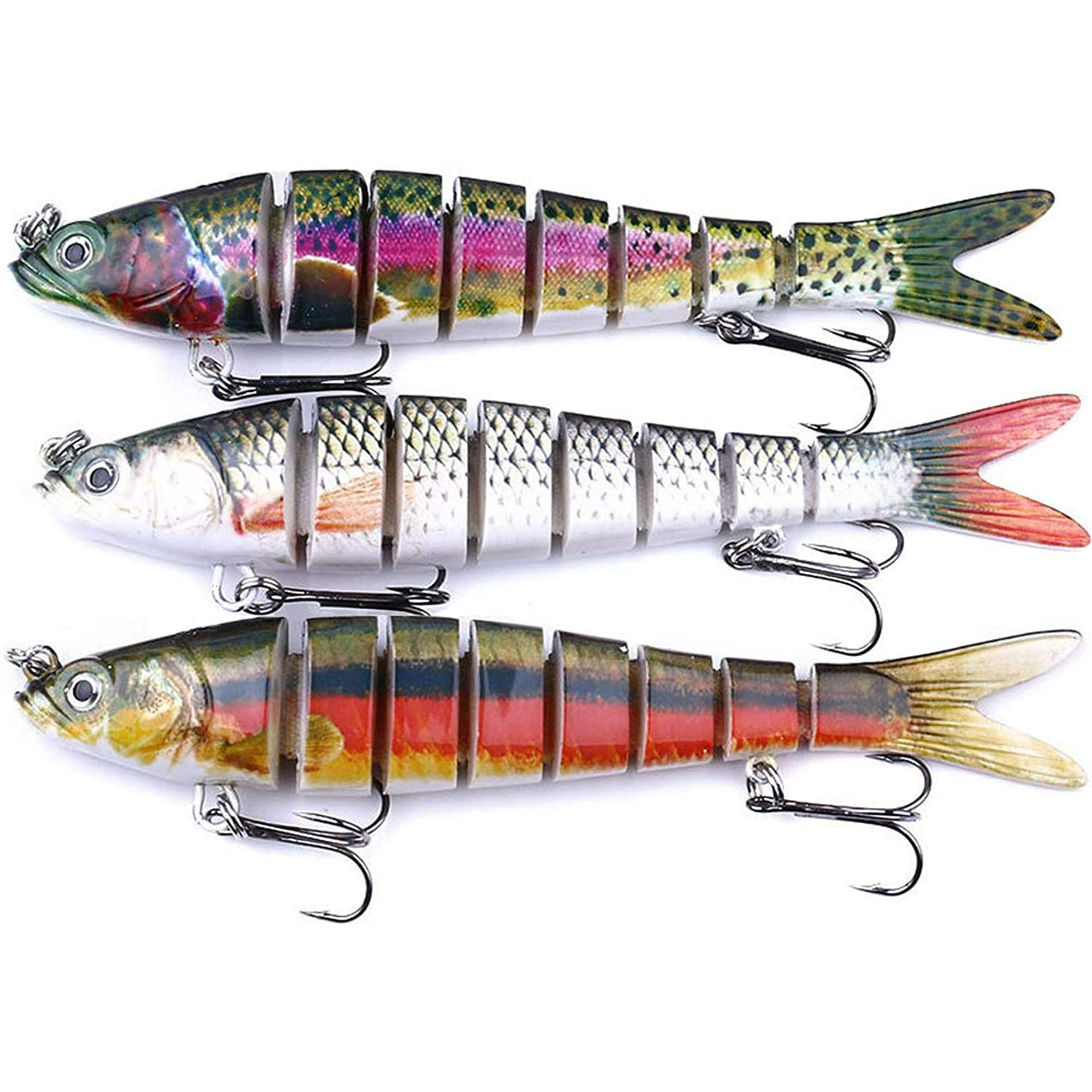 10 Pcs Soft Bionic Fishing Lures, Fishing Lure for Saltwater and