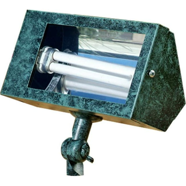 Dabmar Lighting DF5600-VG Lumière d'Inondation de Surface en Laiton Massif&44; Vert Vert