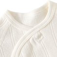 thumbnail image 4 of Qingpeng Boys Girls Wrap Top Long Sleeve Tie Side Shirt Cozy Wear for Kids Casual Daily Outfit, 4 of 7