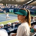 thumbnail image 3 of TOPTIE Womens Sun Visor Hat, Wide Brim Quick-Dry Cap for Sports Golf, 3 of 7