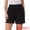 Black, variant on DARING DIVA Women's Beach Drawstring High Waisted Shorts with Pockets X-Small Beige