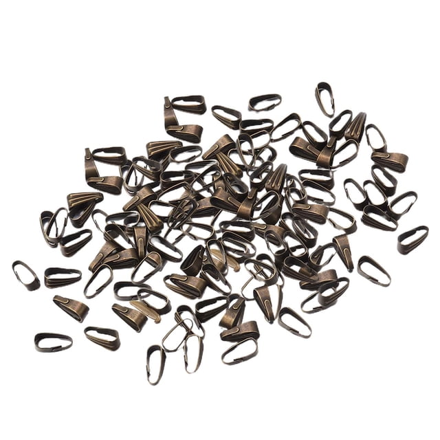 200 cierres de , ganchos para collares, suministros de joyería, hebilla, conectores de fianza de garra de metal para hacer pulseras, dijes Bronce