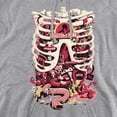 thumbnail image 2 of Rick and Morty Anatomy Park Logo Unisex Adult Pull-Over Hoodie, Athletic Heather, 3X-Large, 2 of 5