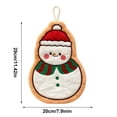 thumbnail image 3 of PONPRNGY 1Pc Hand Towels Christmas Embroidered Decor Quick-Dry Dish Towels Decorative Bathroom Kitchen Towels for Drying, Cleaning, Cooking, Holiday Towels Gift, 3 of 8