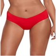 thumbnail image 3 of Ralph Lauren Women's Beach Club Solid Mid Rise V Front Bottoms Red Size 14, 3 of 3