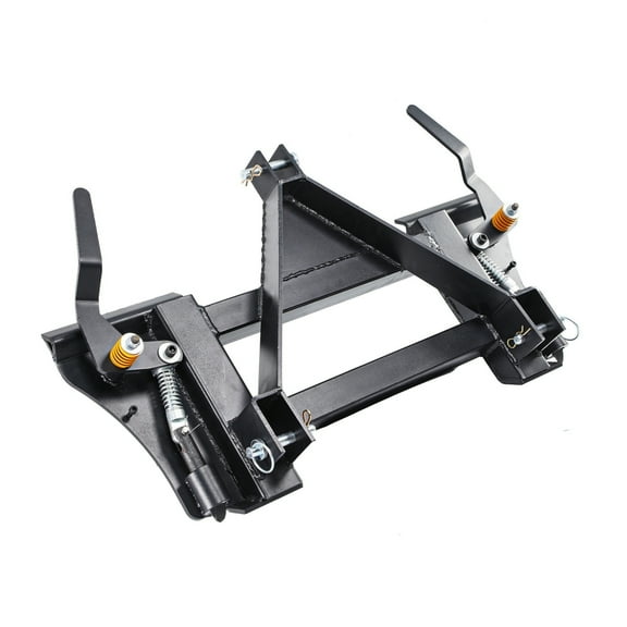 RVNI 2200lbs 3 Point Skid Steer Quick Tach Conversion Adapter Fit for Cat 1 Tractor Attachments 3 Point