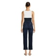 thumbnail image 3 of Time and Tru Women's Maternity Straight Jeans with Belly Band, 3 of 6