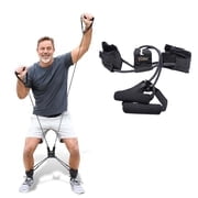 Total Body Band, 20 lbs, Heavy, Charcoal, Full Body Workout Band, Strength & Core Training