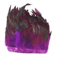 thumbnail image 4 of Adornos de costura con flecos de plumas para manualidades, manualidades, ropa, decoración, copos de pavo, plumas para coser, manualidades, decoración Púrpura, 4 of 8