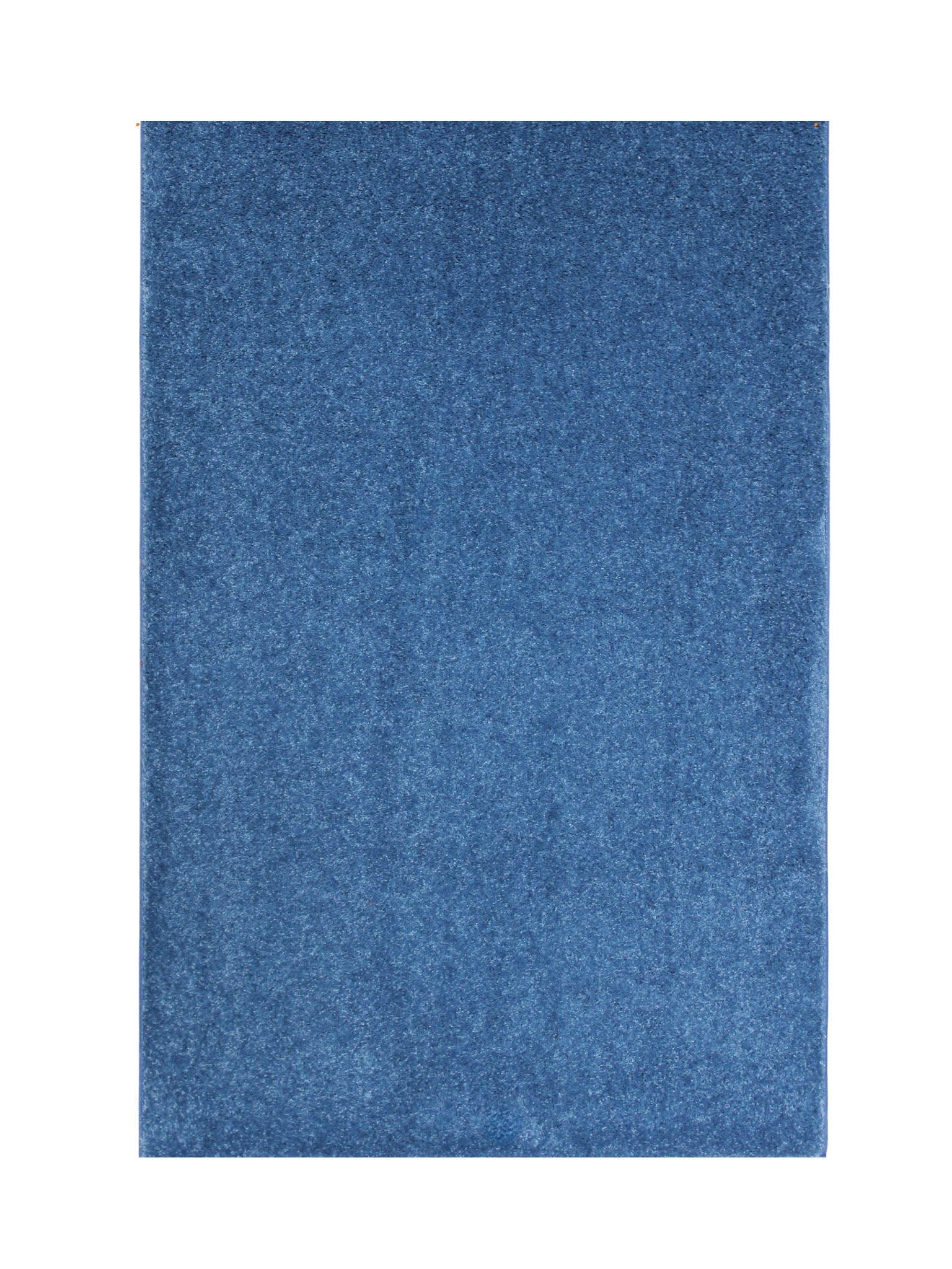 Koeckritz Rugs Kid Crossing Soft Area Rug, 5'x5', Blue, for Living Room, Bedroom