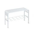 thumbnail image 1 of Proman Products Banc d'Entrée de Porte Horizon Blanc, Blanc, Blanc, 1 of 4