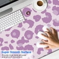 thumbnail image 2 of Long Mouse Pads for Desk,Pink and Purple Of Leopard Print Desk Mats on Top Of Desks, Desk Mouse Pad Extra Large with 3mm Non-Slip Base and Stitched Edge for Gaming,Office,Work,Home 47.3"x23.6", 2 of 6