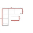 thumbnail image 3 of Living Source International 8-piece Sectional Set with Ultrasoft Cushions - Gray, 3 of 3