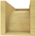 thumbnail image 4 of 7"W x 14"D x 7"H Wide Huntington Rough Cedar Woodgrain TimberThane Corbel, Primed Tan, 4 of 6