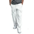 thumbnail image 5 of Bowanadacles Men Cargo Jogger Sweatpants with Pocket Athletic Pants, 5 of 5