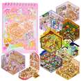 thumbnail image 1 of Libreta Sticker Pegatinas Decoración Cuarto Miniatura 10 Escenas, 1 of 9