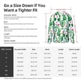 thumbnail image 5 of Uemuo Cactus Plants Pattern Women's Full Zip UPF 50+ Sun Protection Hoodie Jacket Long Sleeve Sun Shirt Hiking Outdoor Performance with Pockets-, 5 of 9