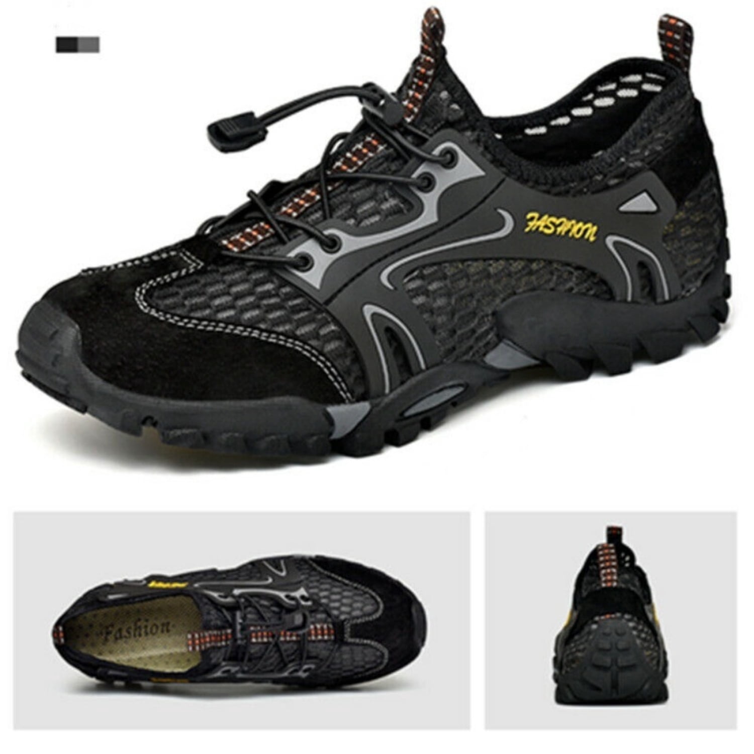 Men's Water Shoes Quick Dry Sports Aqua Soft Hiking Breathable Lightweight Outdoor Mesh Barefoot Training Walking