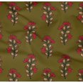 thumbnail image 4 of oneOone Organic Cotton Poplin Twill Fabric Leaves & Floral Block Fabric Prints By Yard 42 Inch Wide, 4 of 4