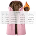 thumbnail image 4 of Stamzod Womens Vest Casual Hooded Sleeveless Fleece Lined Outerwear Vests Winter Coat with Pockets, 4 of 9