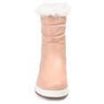 thumbnail image 6 of Journee Womens Marie Block Heel Cold Weather Booties, 6 of 8