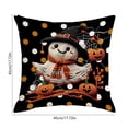thumbnail image 4 of Halloween Pillow Covers 18x18 Imitation Embroidery Linen Throw Pillow Cases, Decorative Couch Pillow Covers for Sofa Bedroom Living Room, Natural Linen Halloween Decor by OVFUIZ, 4 of 7