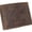 Brown, variant on MARSHAL RFID Blocking Distressed Leather Men's Western Cowboy Bifold Leather Wallet Texas Longhorn Design Brown