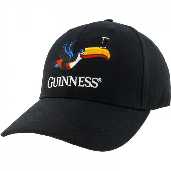 Guinness Beer Toucan Adjustable Black Hat