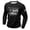 Black-f, variant on CHENge 250th Anniversary Shirt USA Anniversary Waffle T-Shirt Sweatshirt Men Casual Long Sleeve Crewneck Tshirt