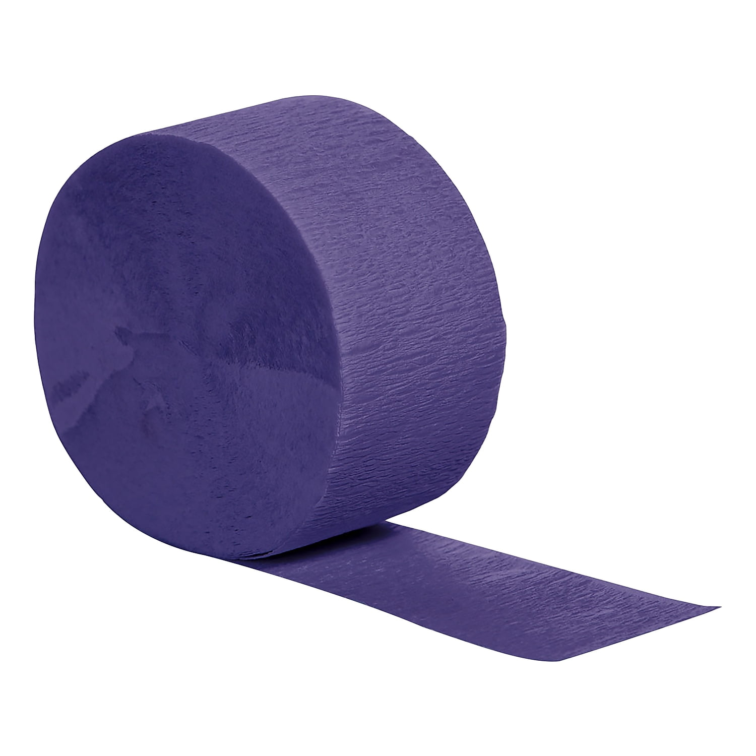 Creative Converting Touch of Color Crepe Streamer Purple 6/Pack (DTC078130STRMR)