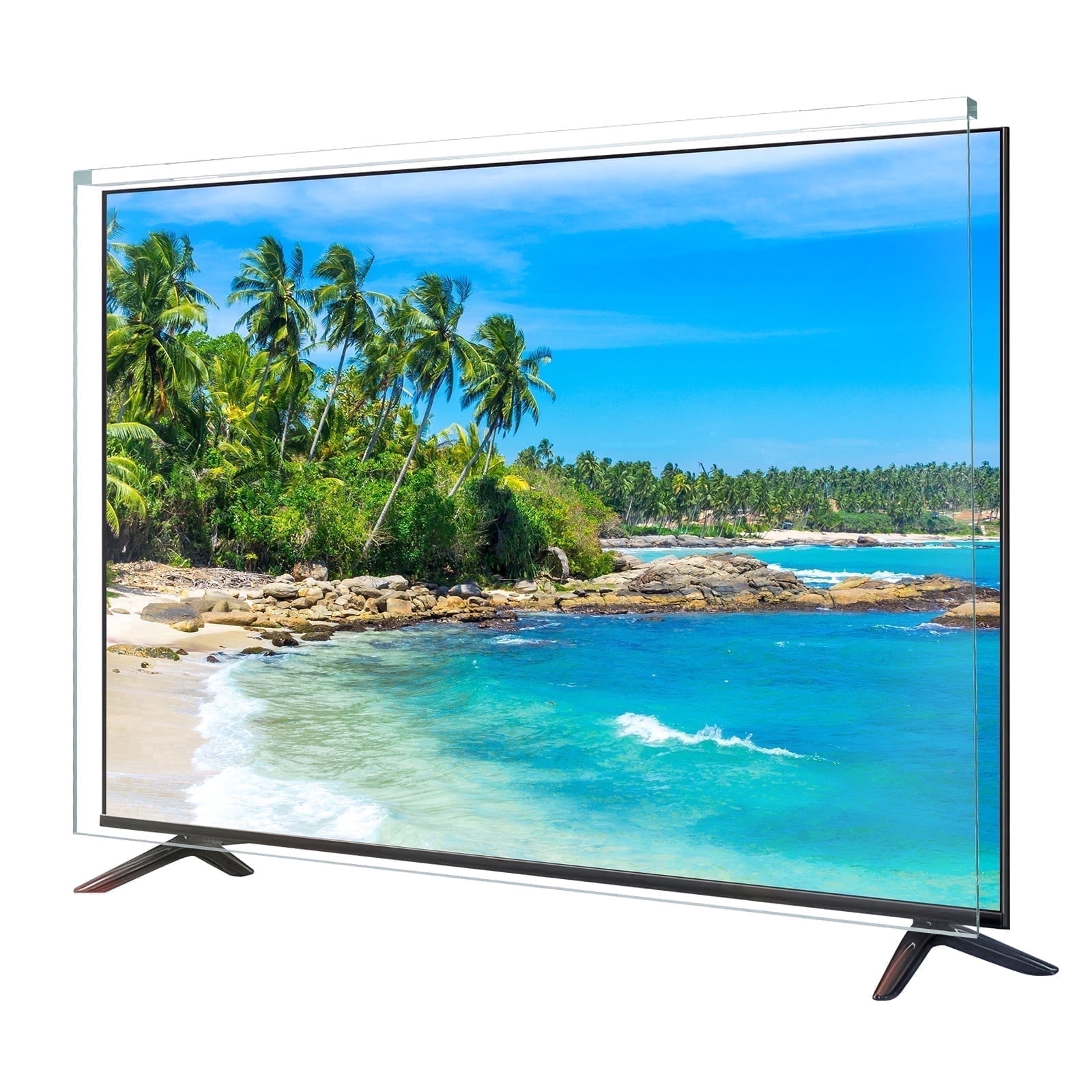 Fohil 55-Inch TV Acrylic Screen Protector, HD Clear TV Display Protector Panel