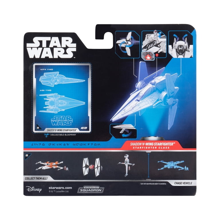 Star Wars Micro Galaxy, Shadow V-wing Starfighter Action Force
