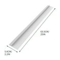 thumbnail image 3 of FHBVT 25-Inch Side Seam Cover Stopper for Stove Counter Gaps, Food-Grade Safe and Leak-Proof, Easy-to-Clean Kitchen Gap Guard, Ideal for Kitchens, Offices, Homes to Prevent Food and Liquid Spills, 3 of 3