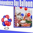 thumbnail image 2 of Red Latex Balloons, Blue and White Balloons, Party decorations, Dining Table decor, independence Day, Assorted Sizing, 1 Pc Curling Ribbon, 2 of 6
