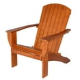 thumbnail image 2 of RSI  RSI-AC-RW-T  Riverstone Solid Cedar Adirondack Extra Wide Chair with build in bottle opener &  matching folding table   - Redwood, 2 of 4