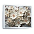 thumbnail image 2 of Designart "Bouquet Of Dogwood Blooms III" Dogwood Floater Framed Wall Decor, 2 of 5