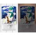thumbnail image 2 of Carolines Treasures SS1002CNL English Springer Spaniel with Artist Snowman Ceramic Night Light, 2 of 2