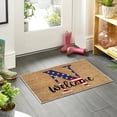 thumbnail image 5 of PALIFEUR 4th Of July Door Mat Non-Slip Outdoor Patriotic Welcome Mats for Front Door, Independence Day Bedroom Front Door Mat, Absorbent Door Mat Outside Entrance, 19x31 Inch, 5 of 5