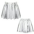 thumbnail image 4 of DPOIS Kids Girls High Waist Stretch Skater Skirts Mini Bell Skirt, 4 of 4