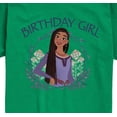 thumbnail image 3 of Disney - Wish - Birthday Girl - Youth And Toddler Short Sleeve T-Shirt, 3 of 5