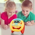 thumbnail image 6 of Gifts for Kids! Fwttom Toy Cars, Simulated Steering Wheel Driver Children's Car Rear Seat Driving Simulation Scene Toys Boys and Girls Holiday Birthday Gifts, 6 of 6