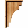 thumbnail image 3 of 8"W x 14"D x 22"H Mediterranean Rough Sawn Corbel w/Backplate, Western Red Cedar, 3 of 9