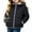 Black, variant on DJDLJWCJ Girls Quilted Jacket Thicken Warm Full Zipper Puffer Jacket Solid Color Thermal Down Coat Pink Size 3T