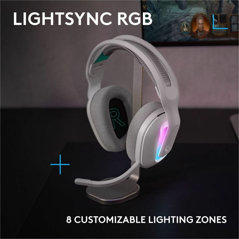 Logitech G522 LIGHTSPEED Wireless Gaming Headset, Full-Band Mic