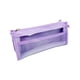 thumbnail image 2 of Estuche transparente para lápices estilo INS, gran capacidad | Organizador de artículos de papelería | Almacenamiento multicapa para bolígrafos, lápices y material de arte, 2 of 7
