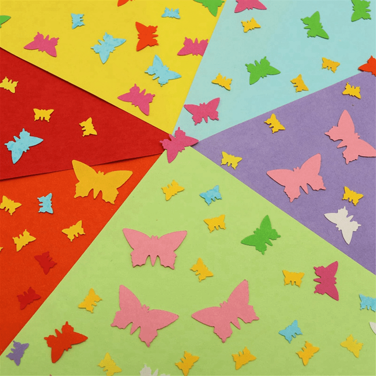 Fascola Butterfly Design Hole Punch - 1 Inch EVA Foam & Paper Punch For Scrapbooking, DIY Crafts